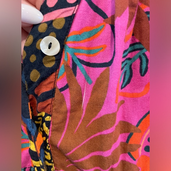 Farm Rio Button-Front Maxi Dress - Picture 11 of 11